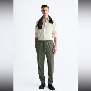 NWOT Zara Jogger Waist Stretch Pants Size XL